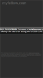 Mobile Screenshot of myfellow.com