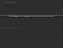 Tablet Screenshot of myfellow.com